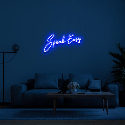 Speak Easy' LED Neon Sign