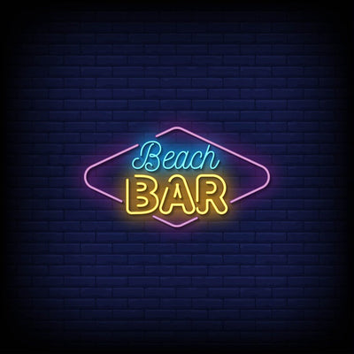 Beach Bar Neon Sign