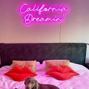 California Dreamin' LED Neon Sign
