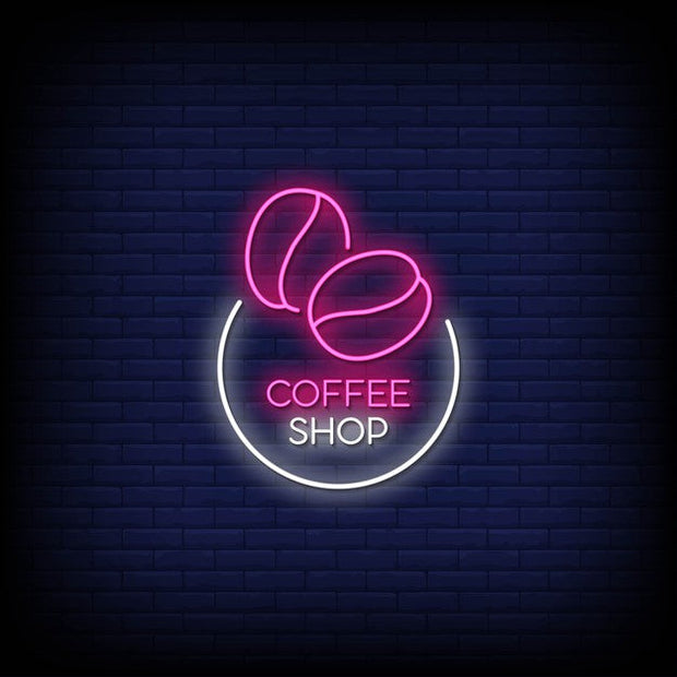 Coffee Shop Neon Sign