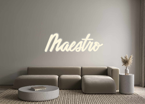 Custom Neon: Maestro