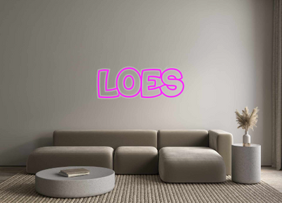Custom Neon: Loes