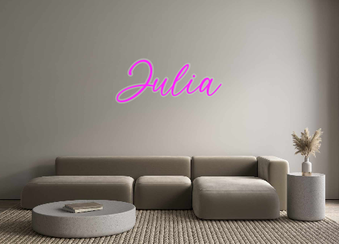 Custom Neon: Julia
