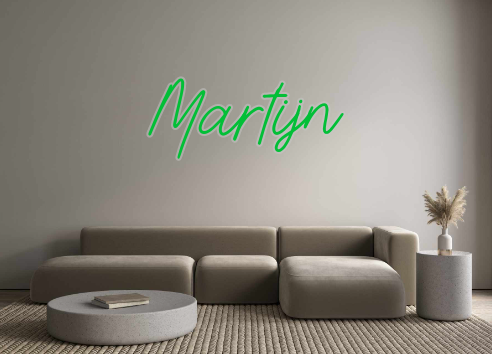 Custom Neon: Martijn