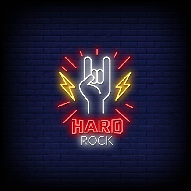 Hard Rock Neon Sign