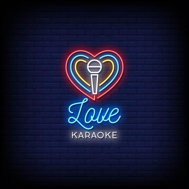 Love Karaoke Neon Sign