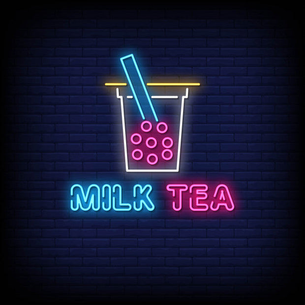 Milk Tea Neon Sign