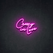 Crazy in Love ' Neon Verlichting