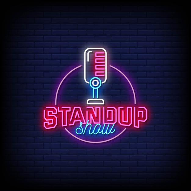 Standup Show Neon Sign - Pink Neon Sign