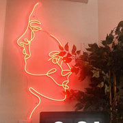 Two Face' LED Neon Sign