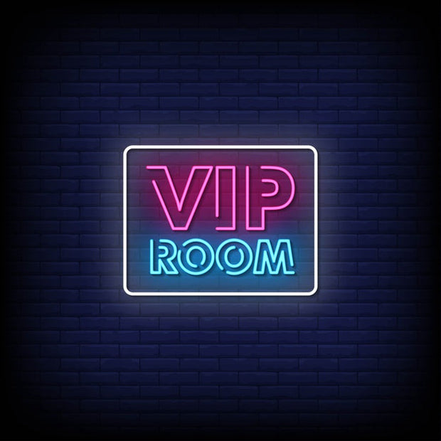 Vip Room Neon Sign
